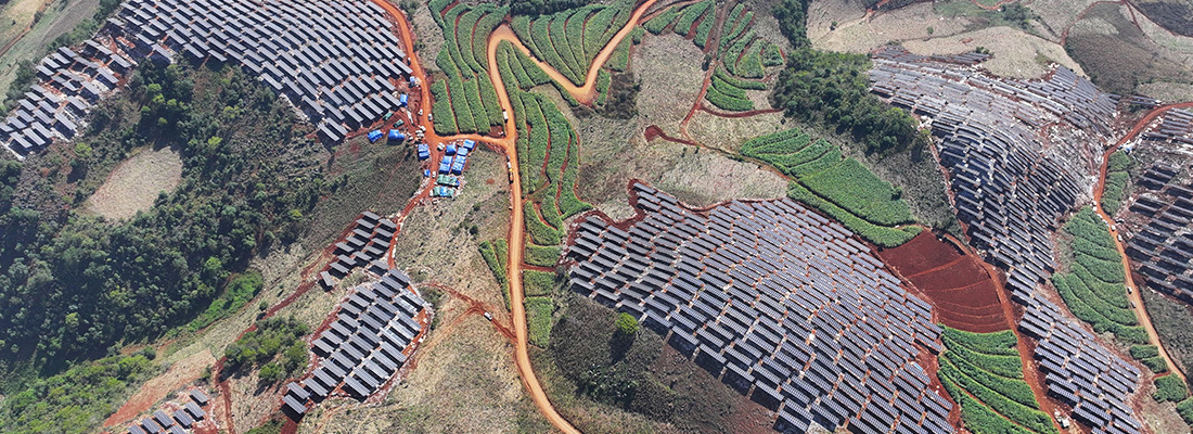 Mountain photovoltaic